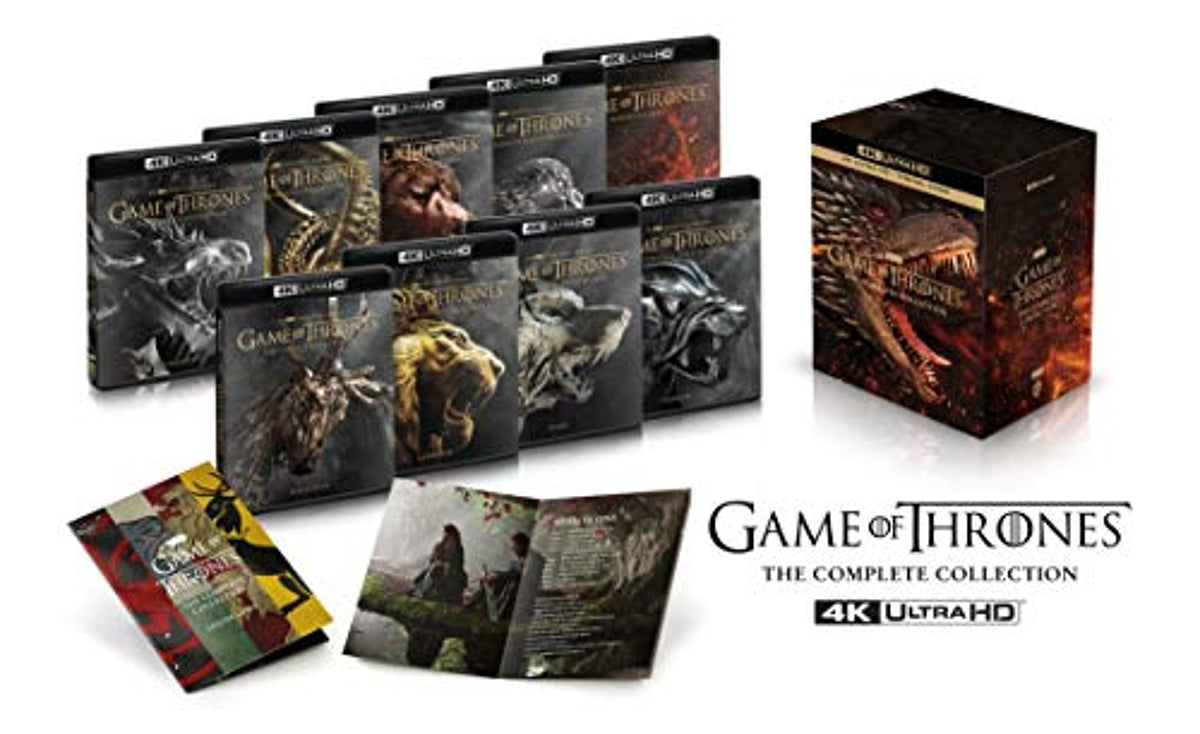 Game of Thrones : La Collection Complète 4K Blu-ray Ultra HD Region Libre