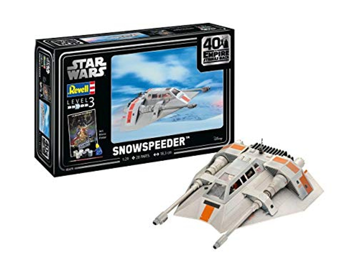 Star Wars Maquette1/28  Revell-5679, Snowspeeder__modélisme_Non laqué