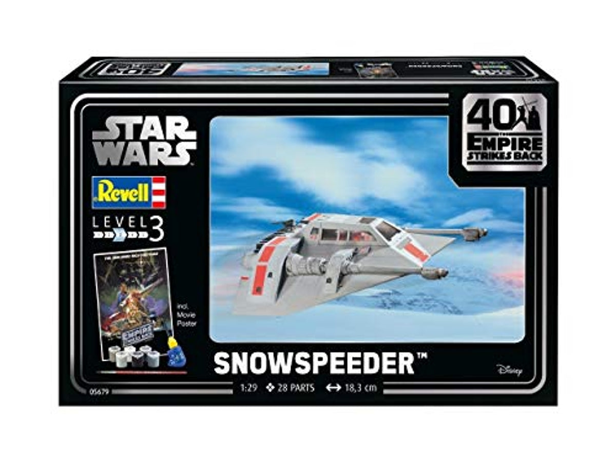 Star Wars Maquette1/28  Revell-5679, Snowspeeder__modélisme_Non laqué