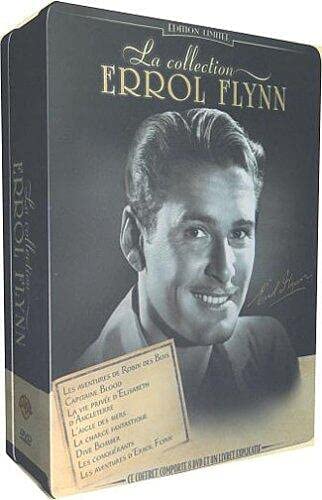 La Collection Errol Flynn 8 X DVD Boîtier Métal Édition Collector 1 livret 2005 B