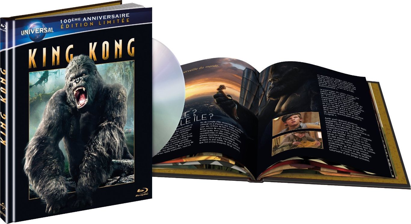 King Kong Blu-ray DigiBook Edition Collector _VF France Region B 2012