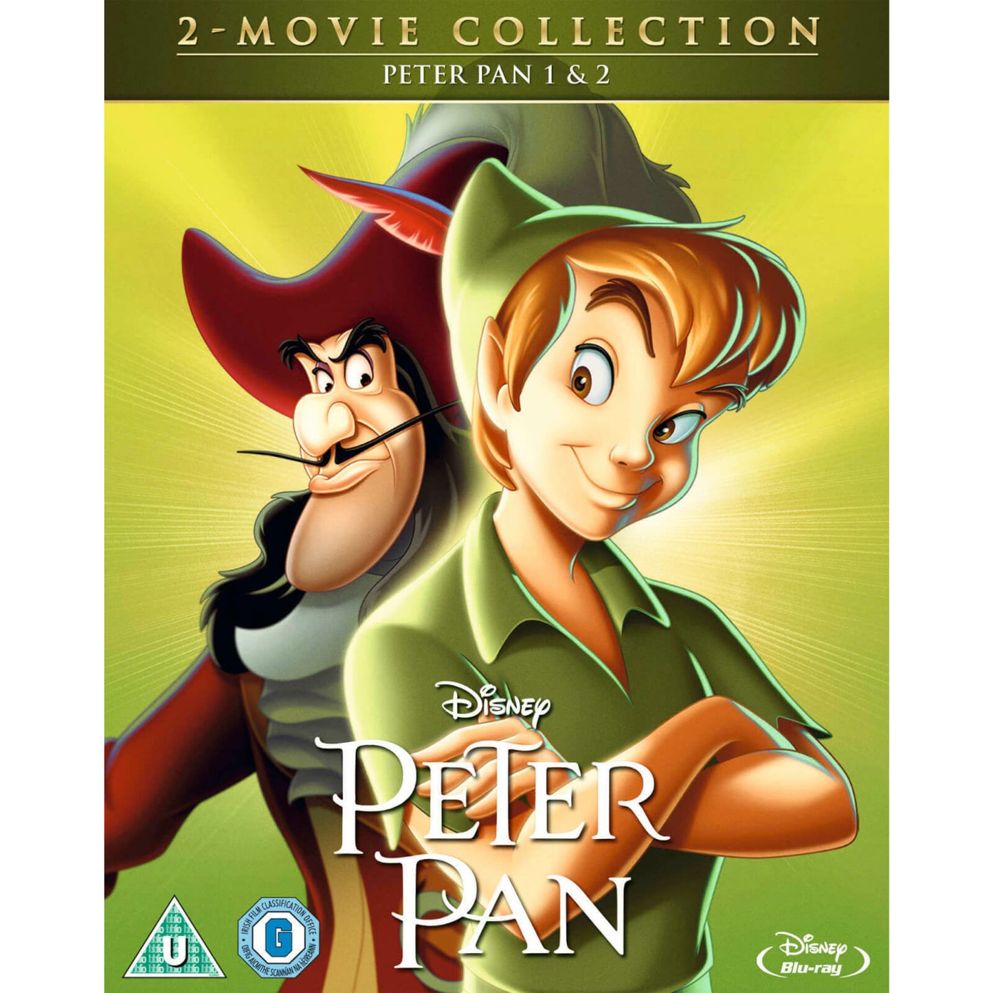 Peter Pan/Pan 2 : Retour au Pays imaginaire (Collection 2 films)  Blu-ray VF [UK Import]  Sans région