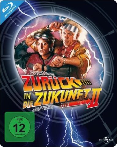 Retour vers le futur II  Blu-ray SteelBook Robert Zemeckis-Michael J. Fox 2012 B