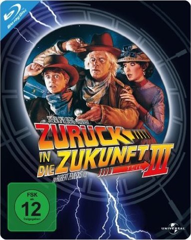 Retour vers le futur III  Blu-ray SteelBook Robert Zemeckis-Michael J.Fox 2012 B