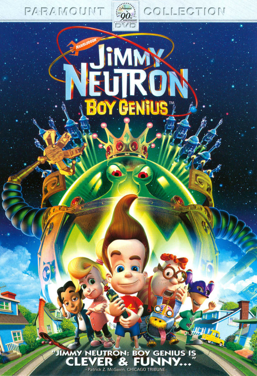 Jimmy Neutron : Boy Genius DVD  Paramount Collection  2002___Région 1 __  VF