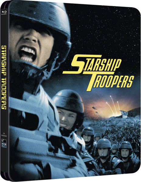 Starship Troopers Blu-ray SteelBook Débossé Disney Zavvi Édit limité Libre[-18]