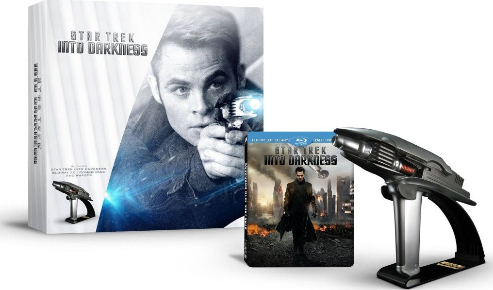 Star Trek Into Darkness 3D Blu-ray SteelBook Coffret + Phaser  Édition Limitée 2013