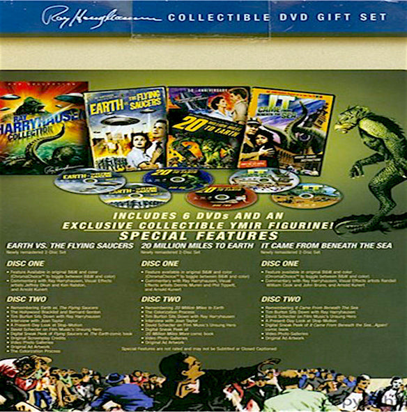 Ray Harryhausen Coffret cadeau 6 DVD 3Films US Import 2008