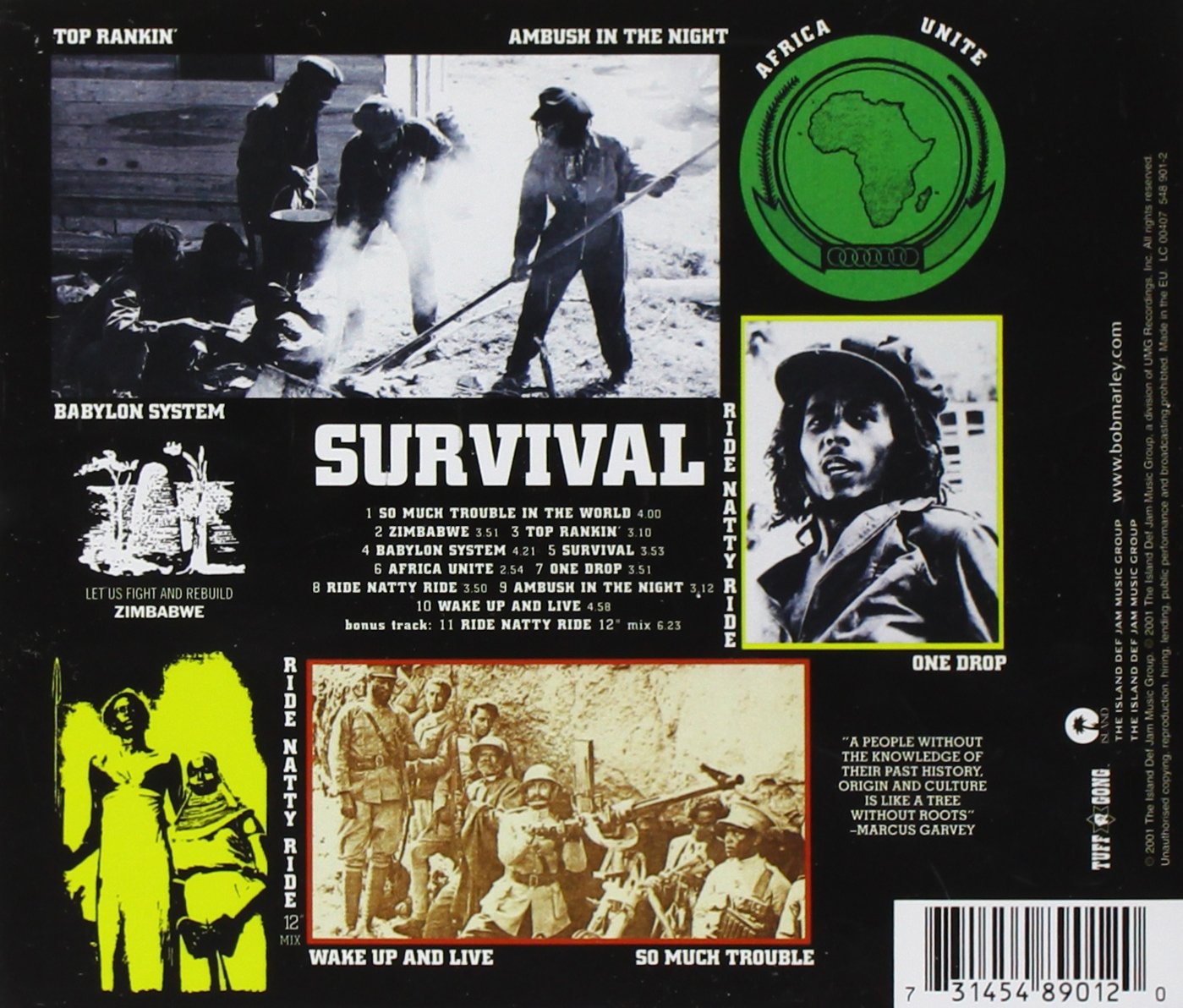 Bob Marley & The Wailers – Survival  ___CD, Album