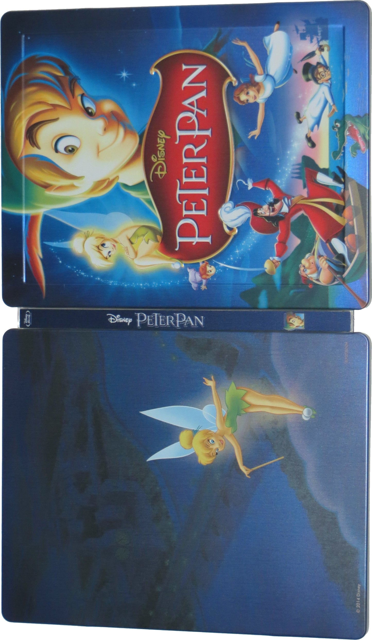 Peter Pan Blu-ray SteelBook Débossé Zavvi Edit Limitée Disney Collection Zone Libre