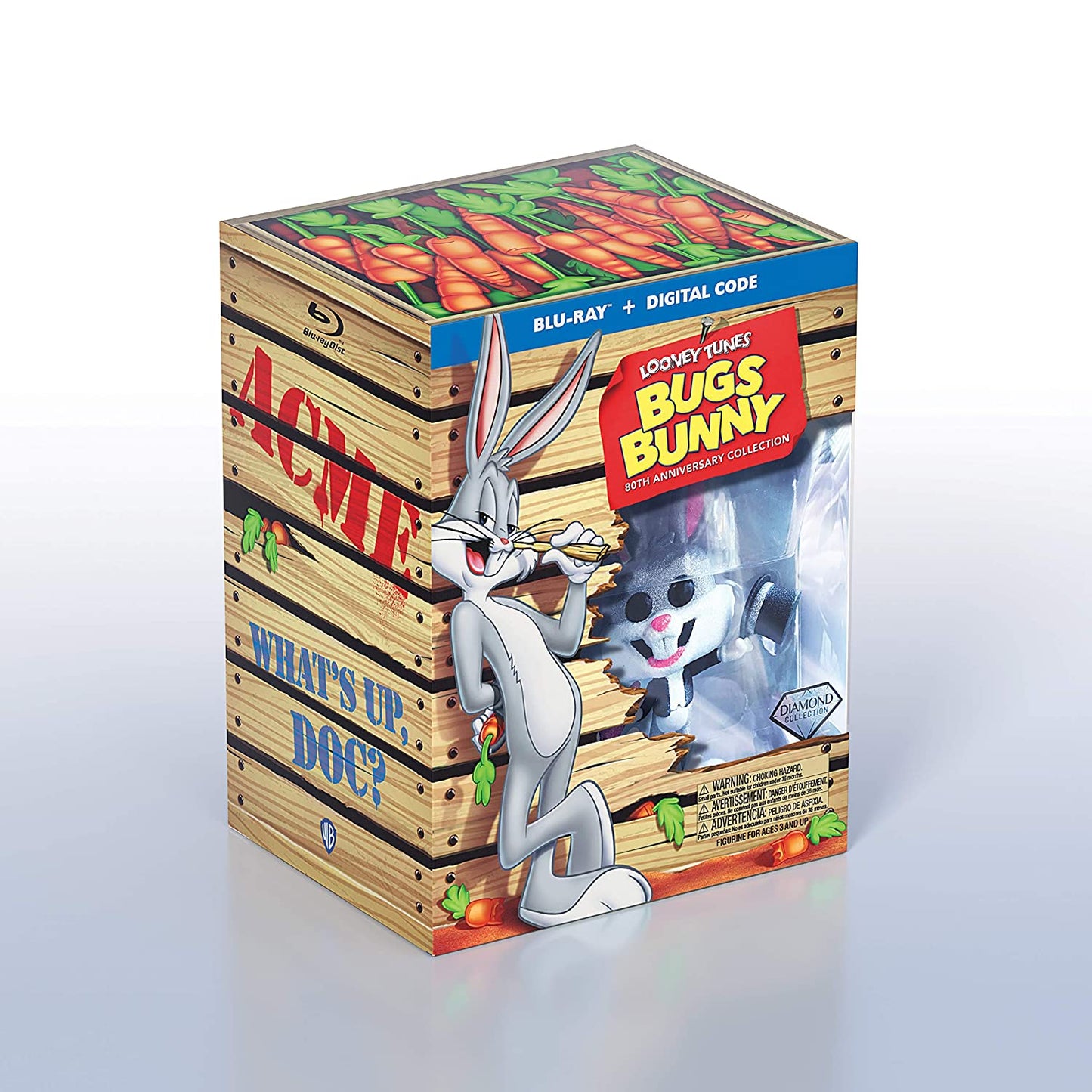 Bugs Bunny 3xBlu-ray Collection du 80e anniversaire  Édition limitée Zone Free Fr