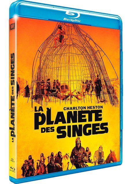 La planète des singes Blu-ray 1968 Blu-ray] Region Free FR