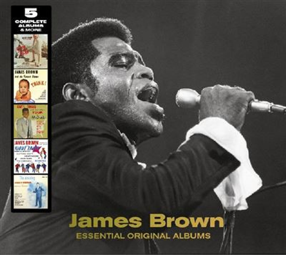 Masters of Music Essential Original James Brown 3 X CD  Album