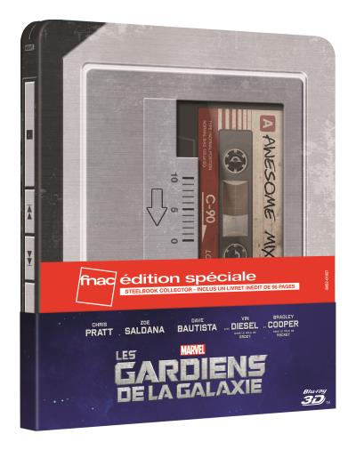 Les Gardiens de la Galaxie Blu-ray 3D +Blu-ray SteelBook Blu-ray Fnac limitée B