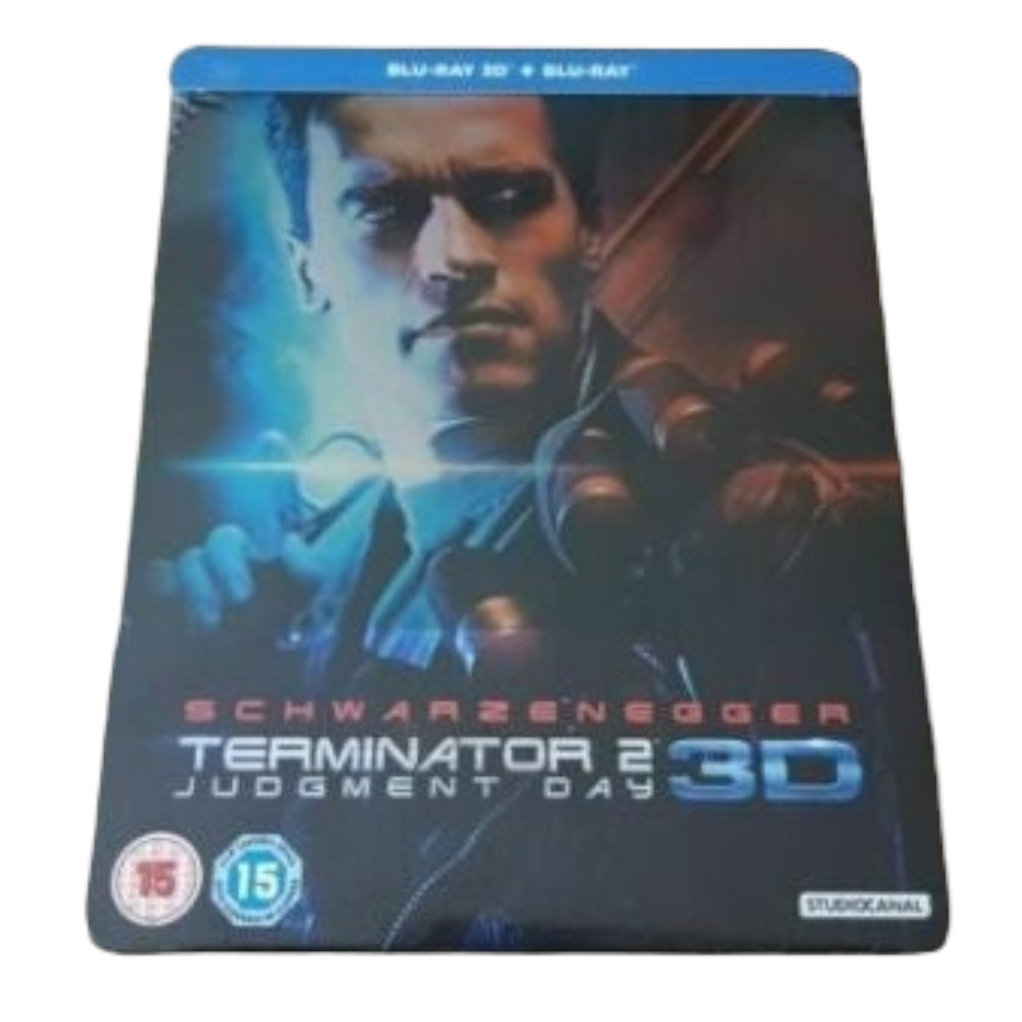 Terminator 2 Judgment Day  Blu-ray 3D + Blu-ray  SteelBook Zavvi 2000 Ex Zone B