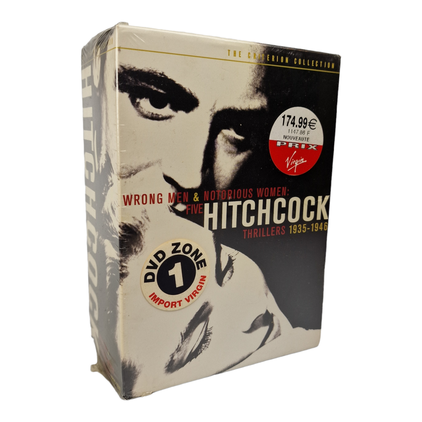 Hitchcock La collection Criterion DVD X 5___ 1935-1946   Zone 1 VO