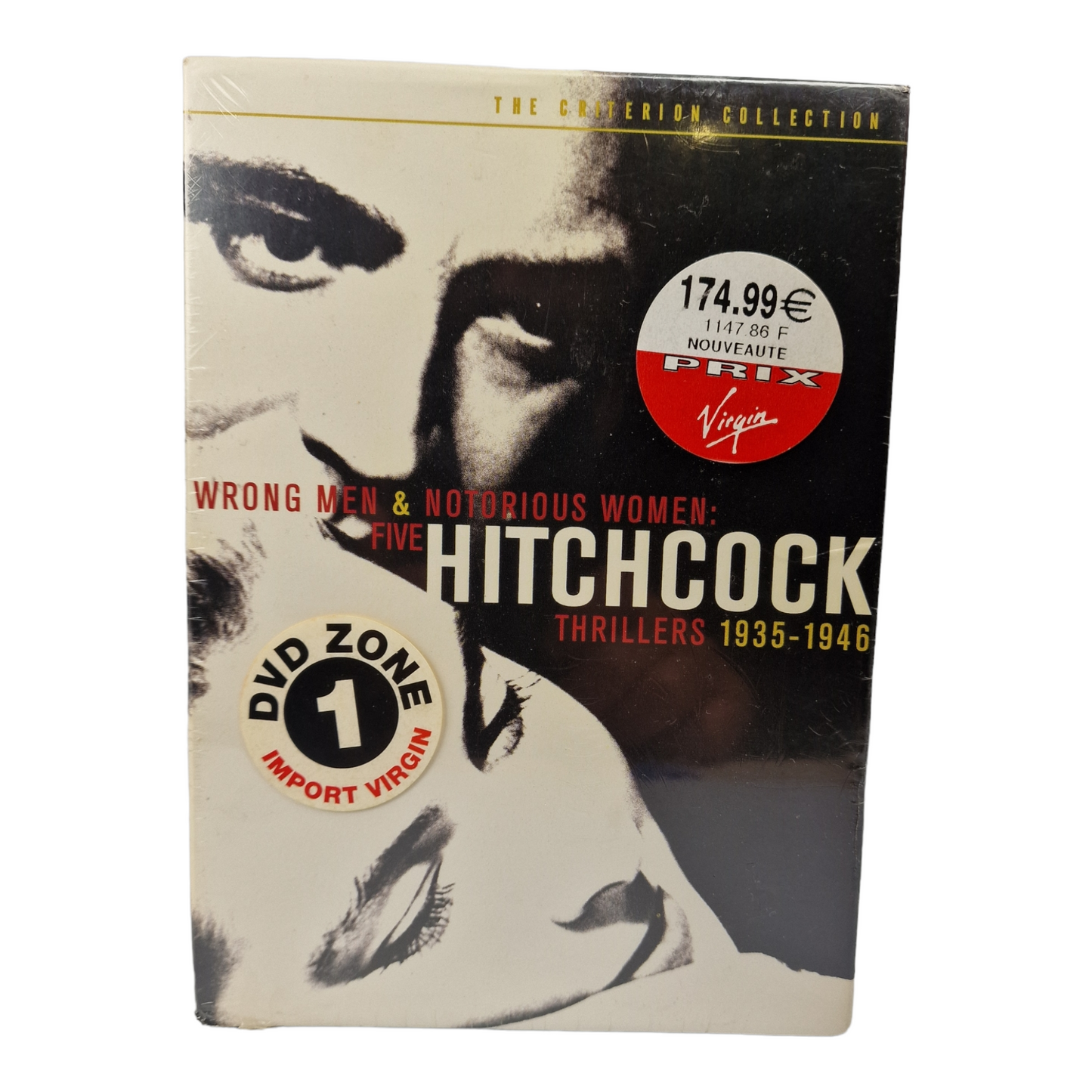 Hitchcock La collection Criterion DVD X 5___ 1935-1946   Zone 1 VO