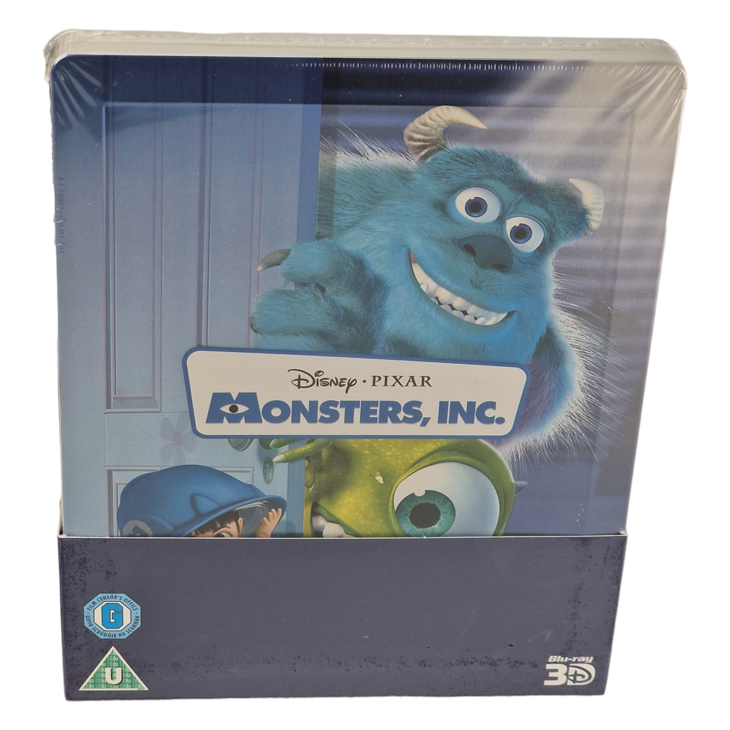 Monsters, Inc. Blu-ray 3D + Blu-ray SteelBook Zavvi Limitée Collection Pixar #6 Libre 2014