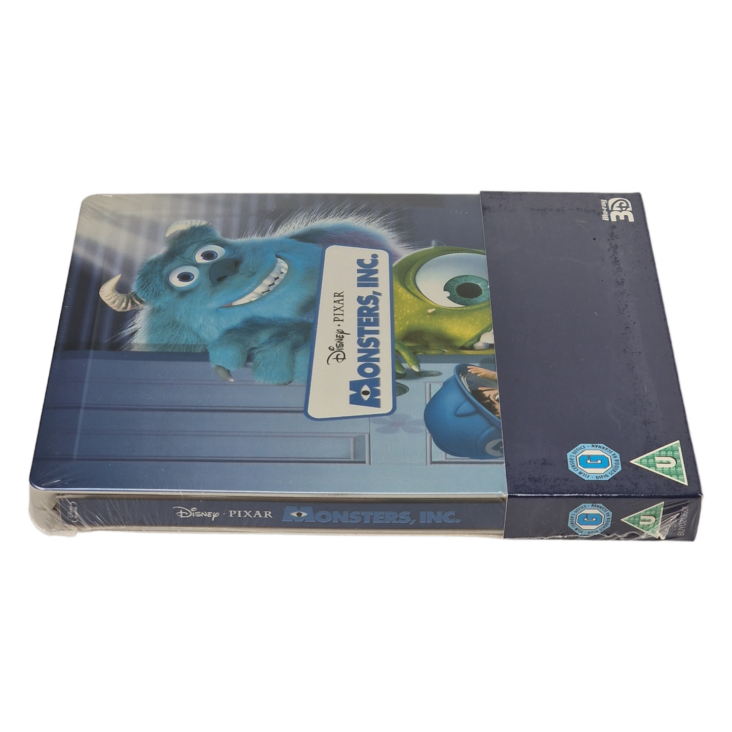 Monsters, Inc. Blu-ray 3D + Blu-ray SteelBook Zavvi Limitée Collection Pixar #6 Libre 2014