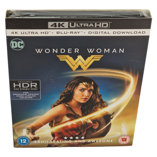 Wonder Woman  4K Ultra HD + Blu-ray [Import ] VF Royaume-Uni, Sans région