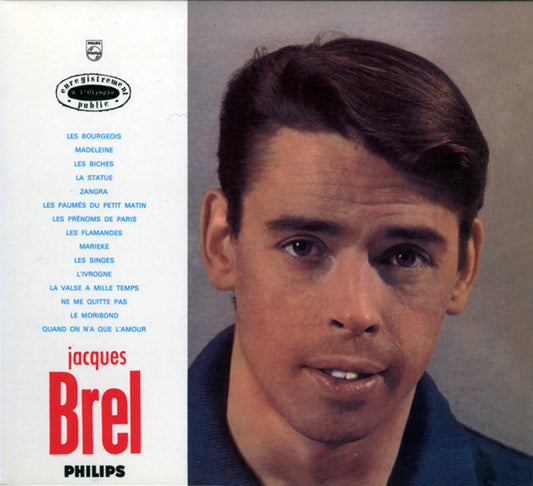 Jacques Brel – Enregistrement Public A L'Olympia 1961  CD , Album