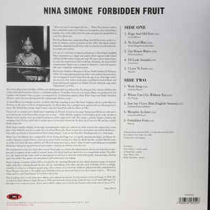 Nina Simone  Forbidden Fruit Vinyle LP 12  180g Green  scellé en usine