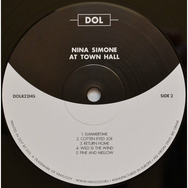 Nina Simone – Nina Simone At Town Hall , Vinyle, LP, Deluxe Album