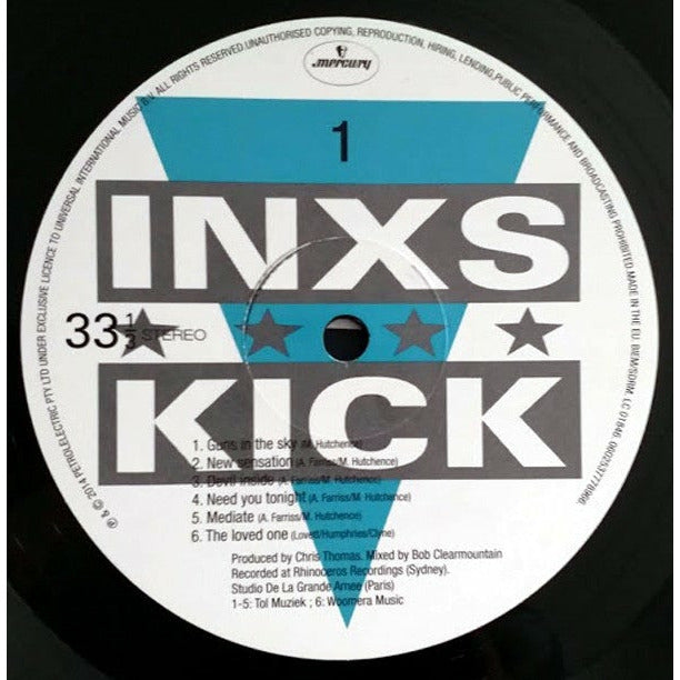 INXS – Kick (Back To Black) Vinyle, LP, Album