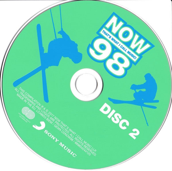 Now That's What I Call Music! 98    Compilation 2 x CD