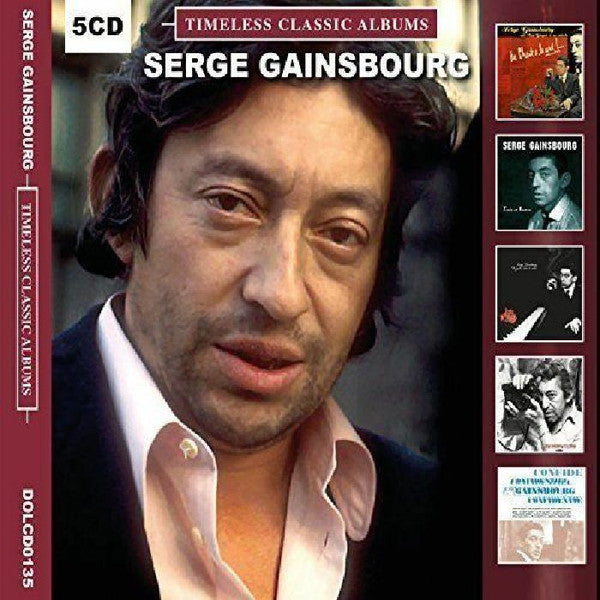 Serge Gainsbourg 5X CD ___Timeless Classic Albums