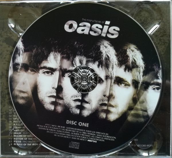 The Many Faces Of Oasis  3 x CD