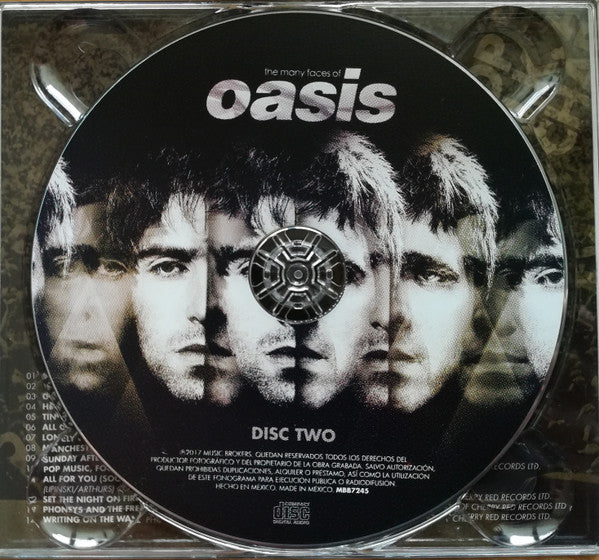 The Many Faces Of Oasis  3 x CD