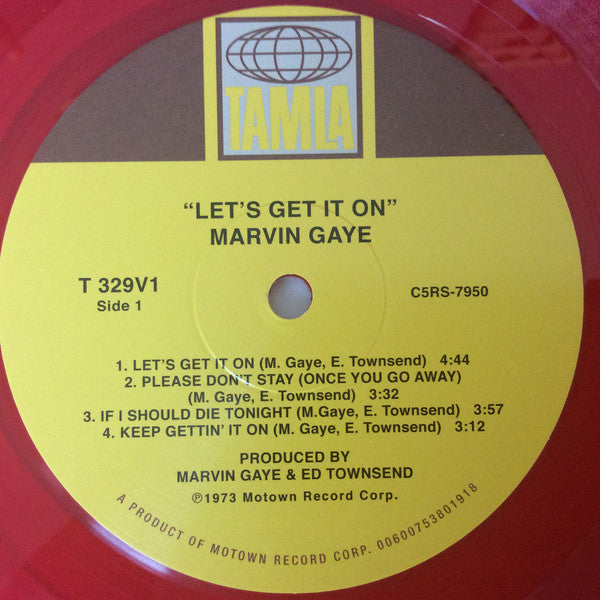 Marvin Gaye – Let's Get It On , Vinyle, LP, Album, Edition limitée