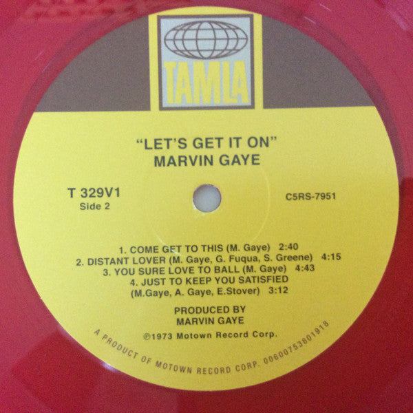 Marvin Gaye – Let's Get It On , Vinyle, LP, Album, Edition limitée