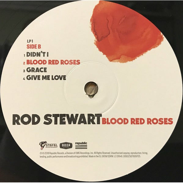 Rod Stewart – Blood Red Roses , 2 x Vinyle, LP, Album