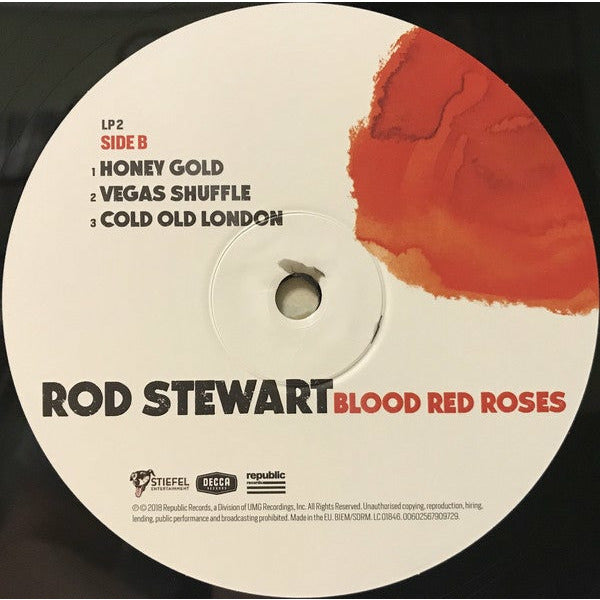 Rod Stewart – Blood Red Roses , 2 x Vinyle, LP, Album