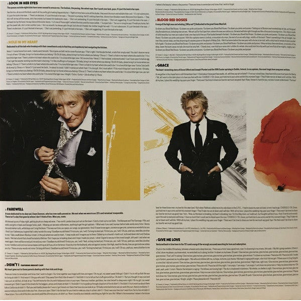 Rod Stewart – Blood Red Roses , 2 x Vinyle, LP, Album