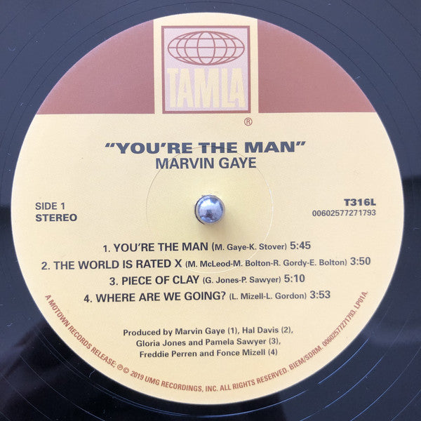 Marvin Gaye – You're The Man , 2 x Vinyle, LP, Album