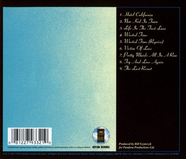 Hôtel California Eagles  CD, Album