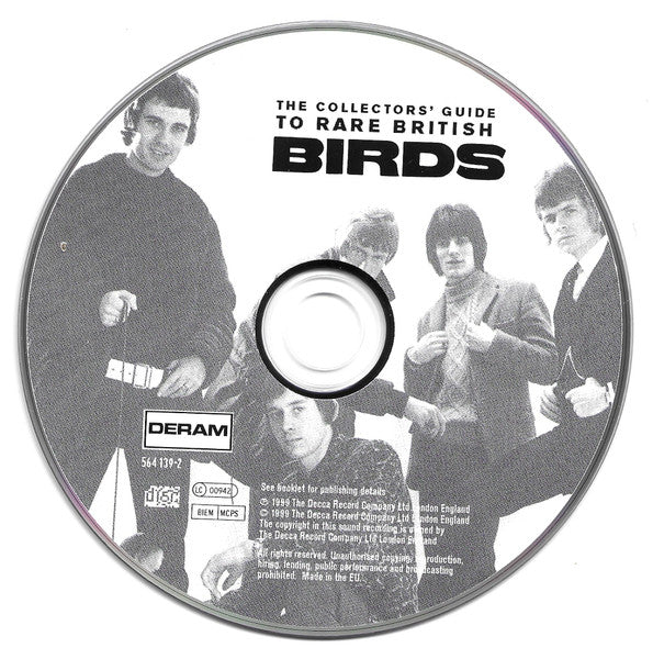 The Birds – The Collector's Guide To Rare British Birds  CD , Compilation