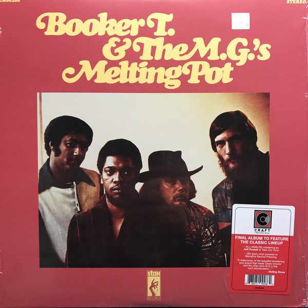 Booker T. & The M.G.'s – Melting Pot 33 Vinyle  LP 12