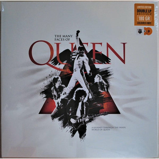 The Many Faces Of Queen (Édition limitée, orange transparent) 2xlp Vinyles