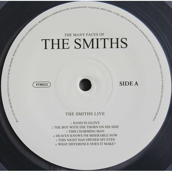 The Smiths & Various – The Many Faces Of The Smiths 2 x Vinyle