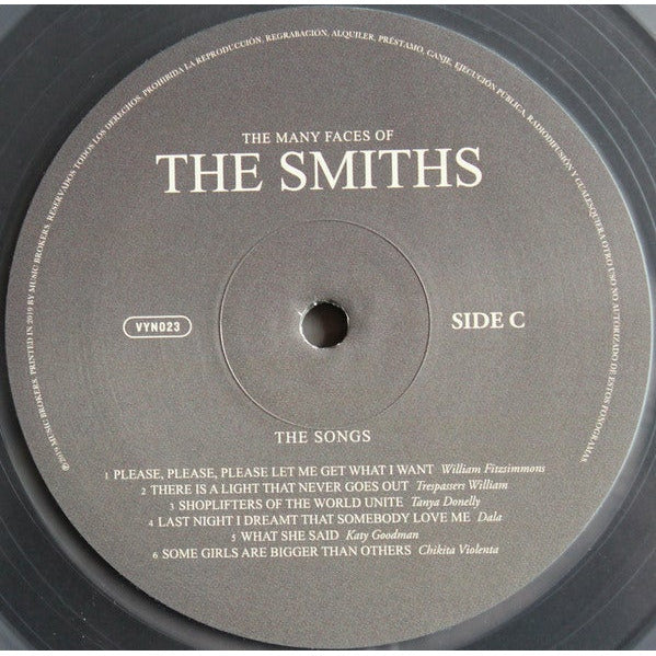 The Smiths & Various – The Many Faces Of The Smiths 2 x Vinyle