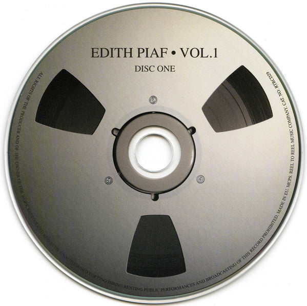 Edith Piaf – Vol. 1 [CD X4] La Vie En Roses