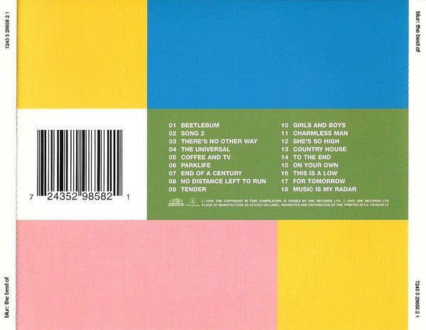 Blur – The Best Of   CD, Album