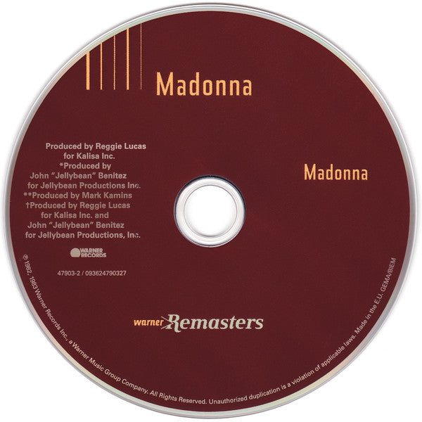 Madonna – Madonna    CD , Album