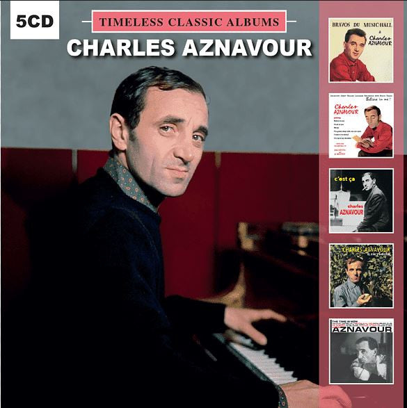 Charles Aznavour – Bravos Du Music-Hall / Believe In Me! / C'est Ça  5 X CD