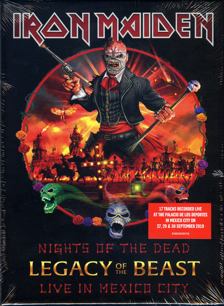 Iron Maiden 2 x CD,- Nights Of The Dead, Legacy Of The Beast : Live à Mexico Edition Deluxe