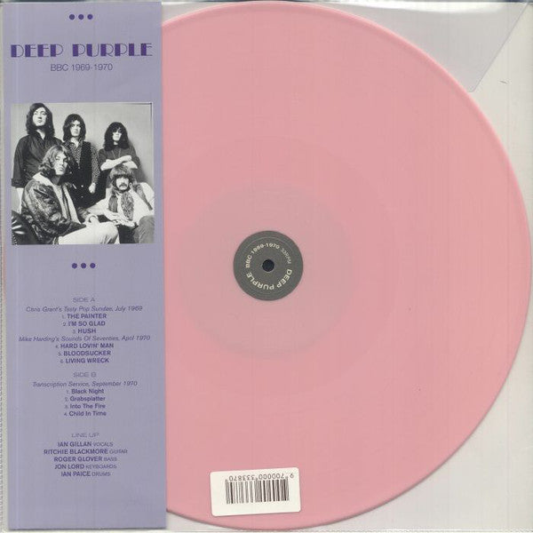 Deep Purple ‎- BBC 1969-1970 - Vinyle Rose, LP  12 , 33 T Edition limitée  2021